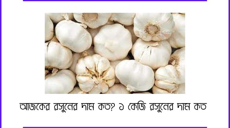 আজকের রসুনের দাম কত
