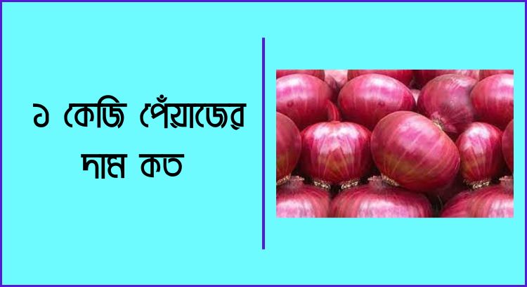 ১ কেজি পেঁয়াজের দাম কত
