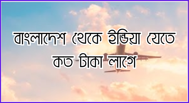 বাংলাদেশ থেকে ইন্ডিয়া যেতে কত টাকা লাগে