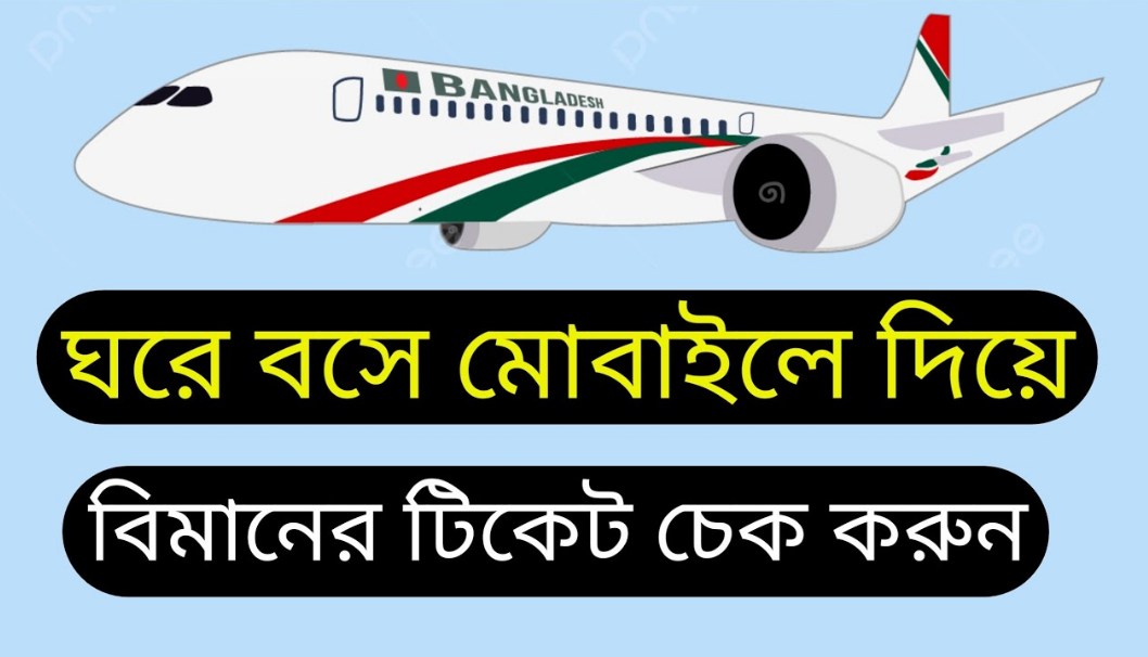 বিমানের টিকেট চেক করার নিয়ম